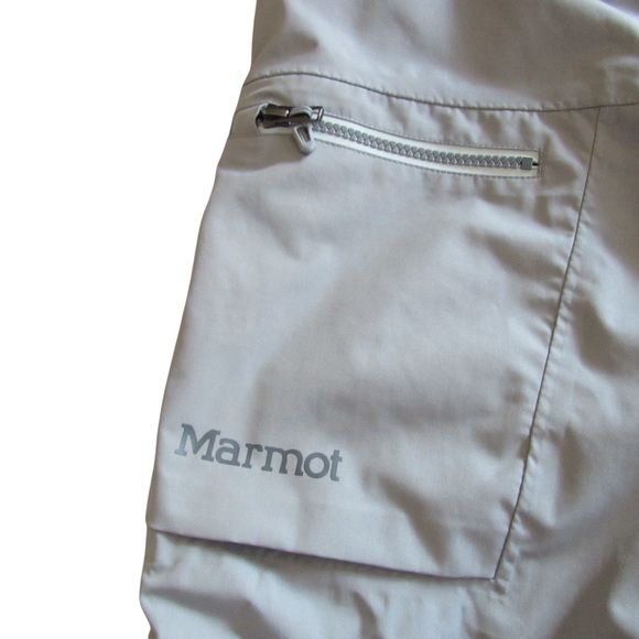Marmot Gray Refuge Snow Pants Ski Snowboard Small Recco Insulated Zip Pockets - Picture 7 of 14